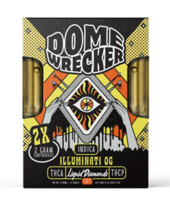 Dome Wrecker – ILLUMINATI OG 4g dual cartridge