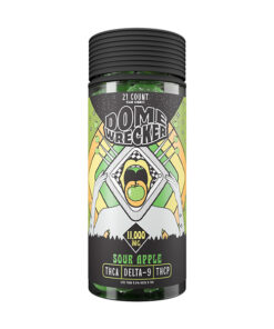 Dome Wrecker – Sour Apples D9 gummies